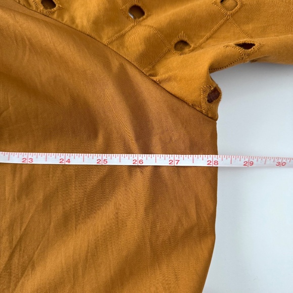 NWT A New Day 3/4 Eyelet Sleeve Babydoll 100% Cotton Dress size 2X - Picture 6 of 8